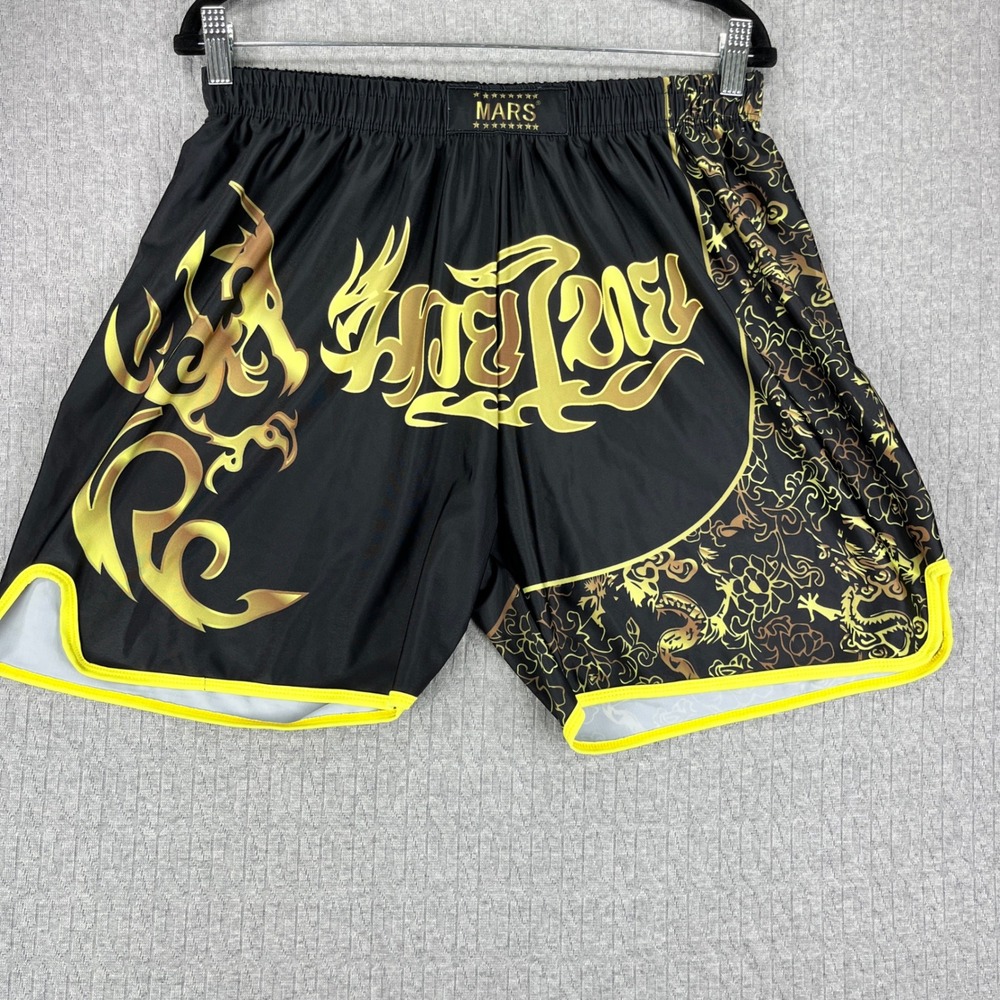 Mars Muay Thai Shorts Youth‎ XXXL men 30 Dragon Kickboxing MMA Fight Gear UFC
